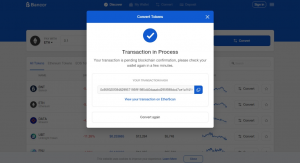 How to buy XDCE using Ledger Nano S ( via Bancor Network )