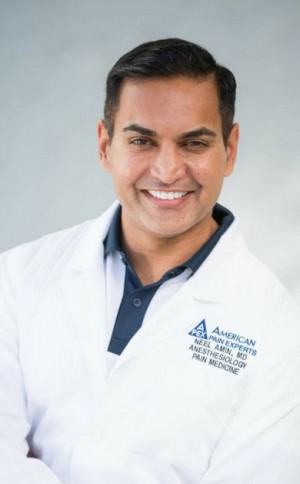 Neel Amin, MD, a Pain Management Specialist with American Pain Experts as well Florida Stem Cell MD
