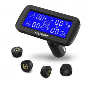 CACAGOO Wireless TPMS Tire Pressure Monitoring System with 4pcs External Sensors for $46.91 @ Amazon