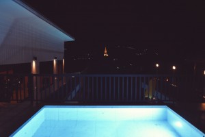 Rooftop pool
