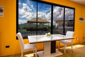 View from the gaming rooms