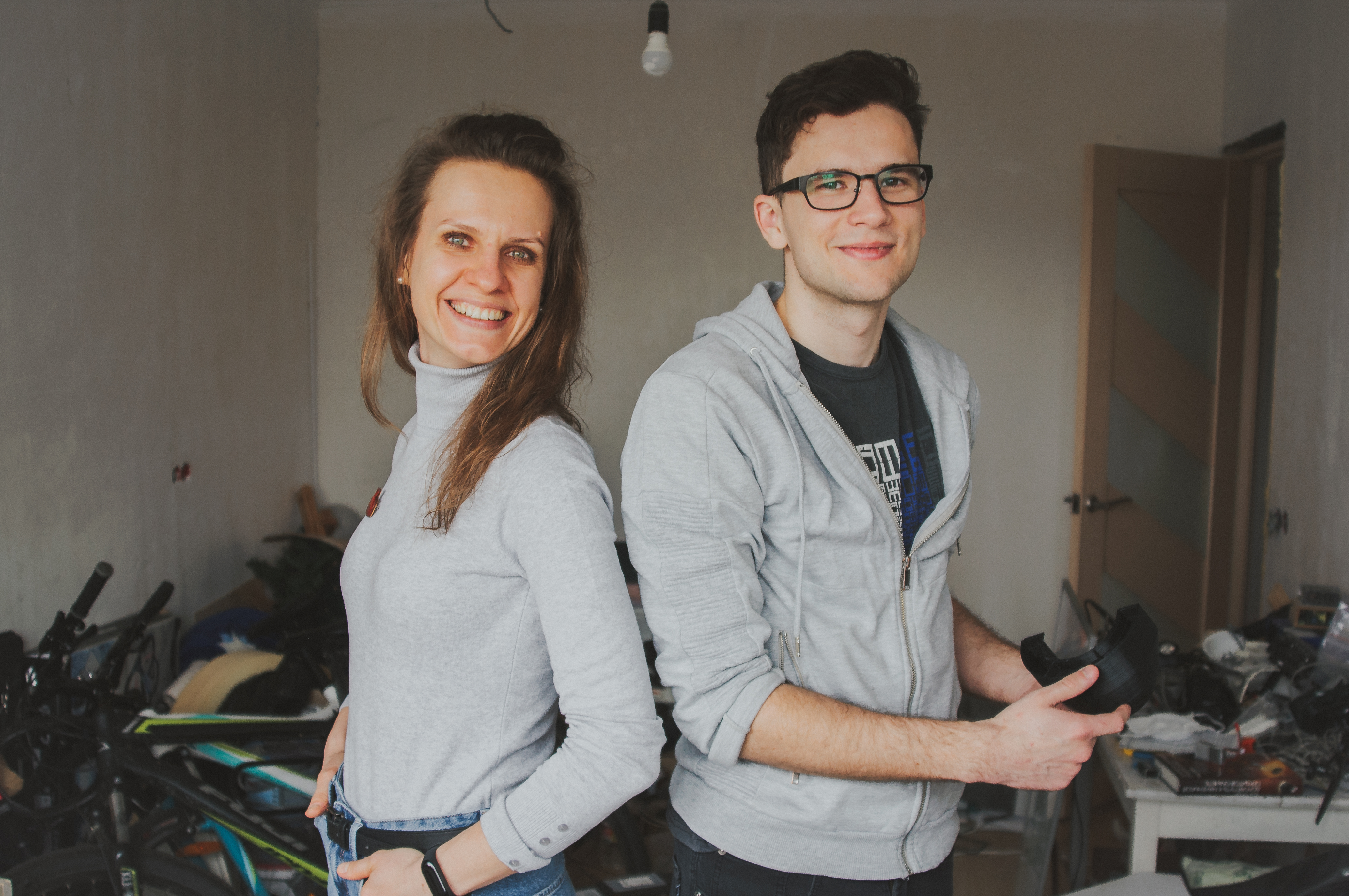 Anna Ogorodnikova and Pavel Urban Breathio Founders Anna Ogorodnikova and Pavel Urban Breathio Founders