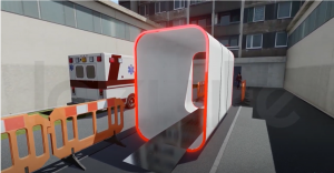 Covid19 sanitization tunnel - Lazulite Technology