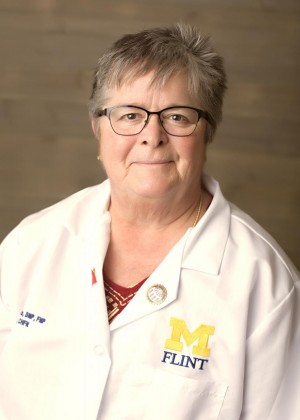 Lyn Behnke, DNP, FNP-BC, Assistant Professor of Nursing at the University of Michigan–Flint