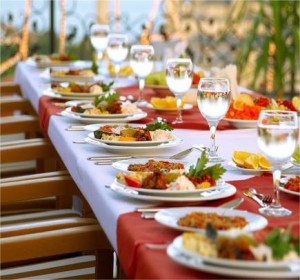 Bartending services for sit down