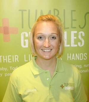 Caroline Davies - founder of Tumbles and Grumbles, and Little Rescuers