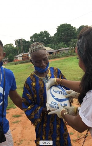SoftTalk Messenger donates Directly To People Impacted By COVID-19 in Edo State, Nigeria