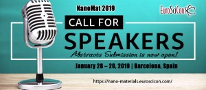Nanomat 2019 speaker call