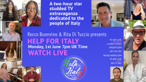 “Help for Italy, From Me to You.” June 1st 2020. 
