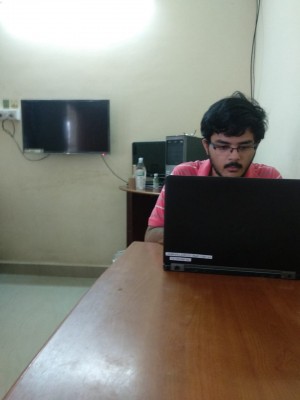 Students of RIT showcase their talent in creating a Translator App.