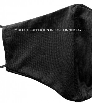 Copper ion infused mask