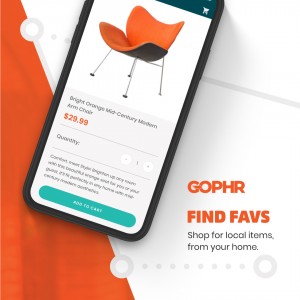 Gophr Releases Local Shopping App on Android and Apple