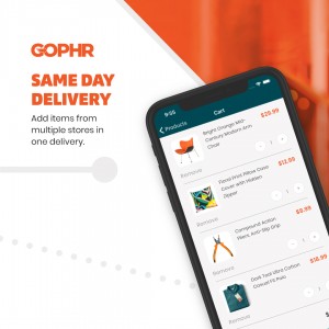 Gophr Releases Local Shopping App on Android and Apple