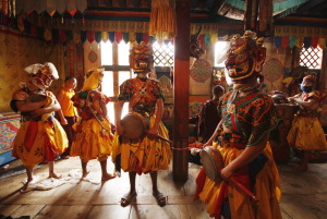 Tshechu also known as ‘Mask Dance Festival’ in Bhutan. Photo by Lester V. Lesdema 