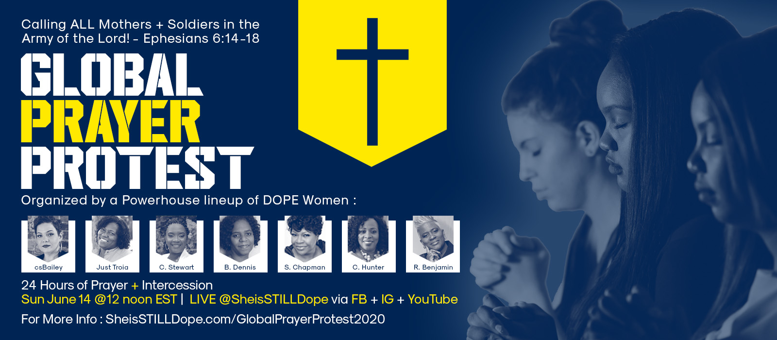 Global Prayer Protest Flyer Global Prayer Protest Flyer