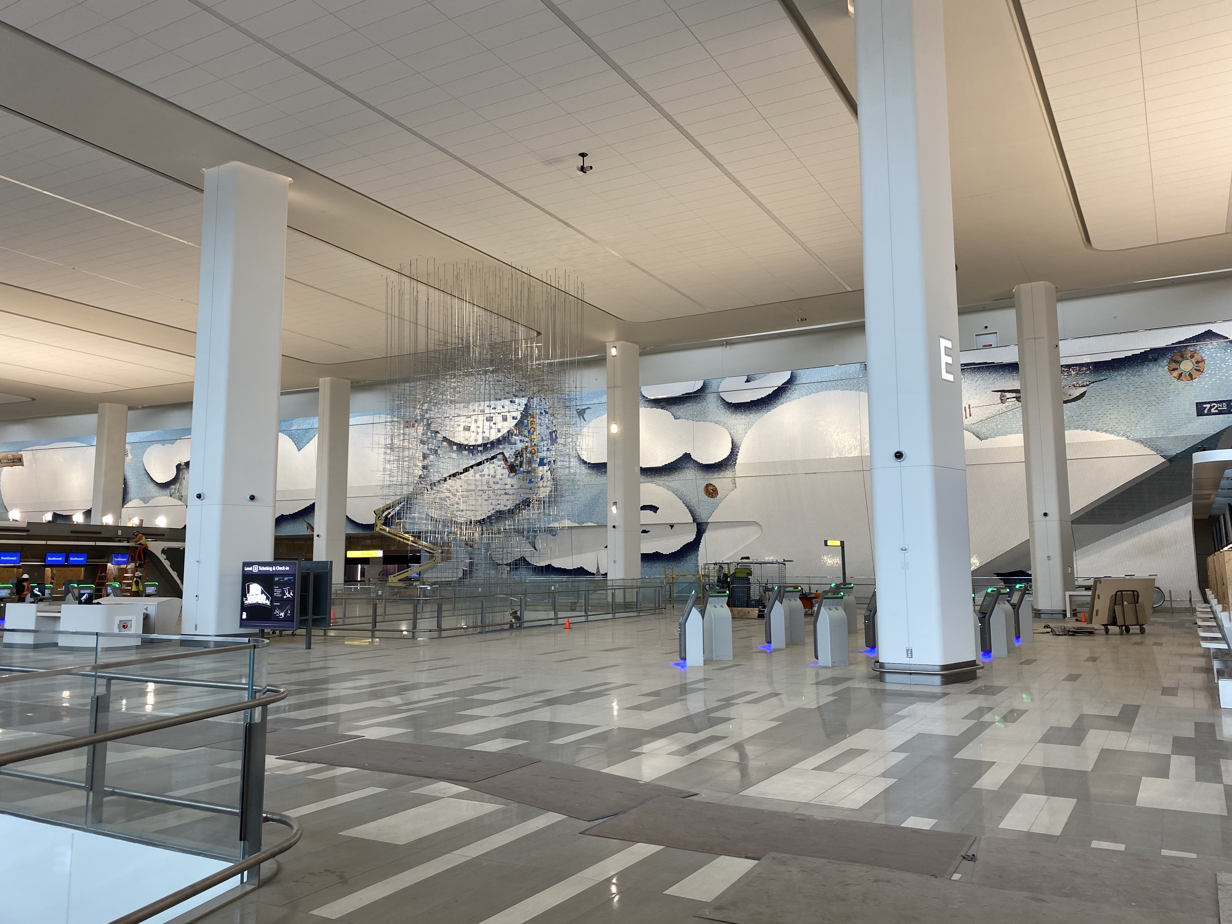 Mosaic Tile WallLaGuardia Airport Mosaic Tile WallLaGuardia Airport