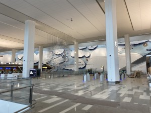 Mosaic Tile Wall-LaGuardia Airport