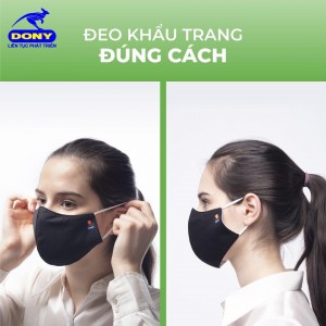 DONY face mask got the INTERTEK global certification on water resistance score at 100 - the maximum.