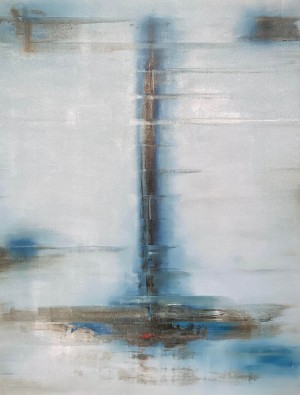 Around Some Corner 122 x 92 cm oil on canvas