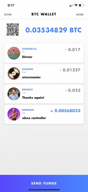 Coinpay Wallet History