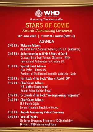 whd stars of covid poster