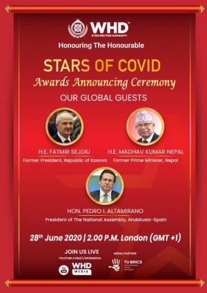 WHD STARS OF COVID Event Poster