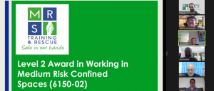 Live Online Medium Risk Confined Space Training