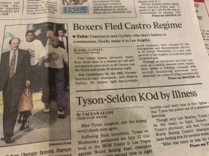 Boxer Fled Castro Regime