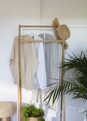 Compactor clothes rack and furniture