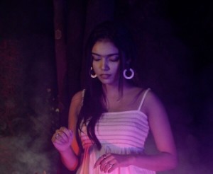 Janalynn Castelino - Still from Fire on Fire MV
