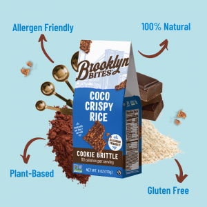 Healthy Cookie Brittle Company, Brooklyn Bites, Now Available in Whole Foods Market