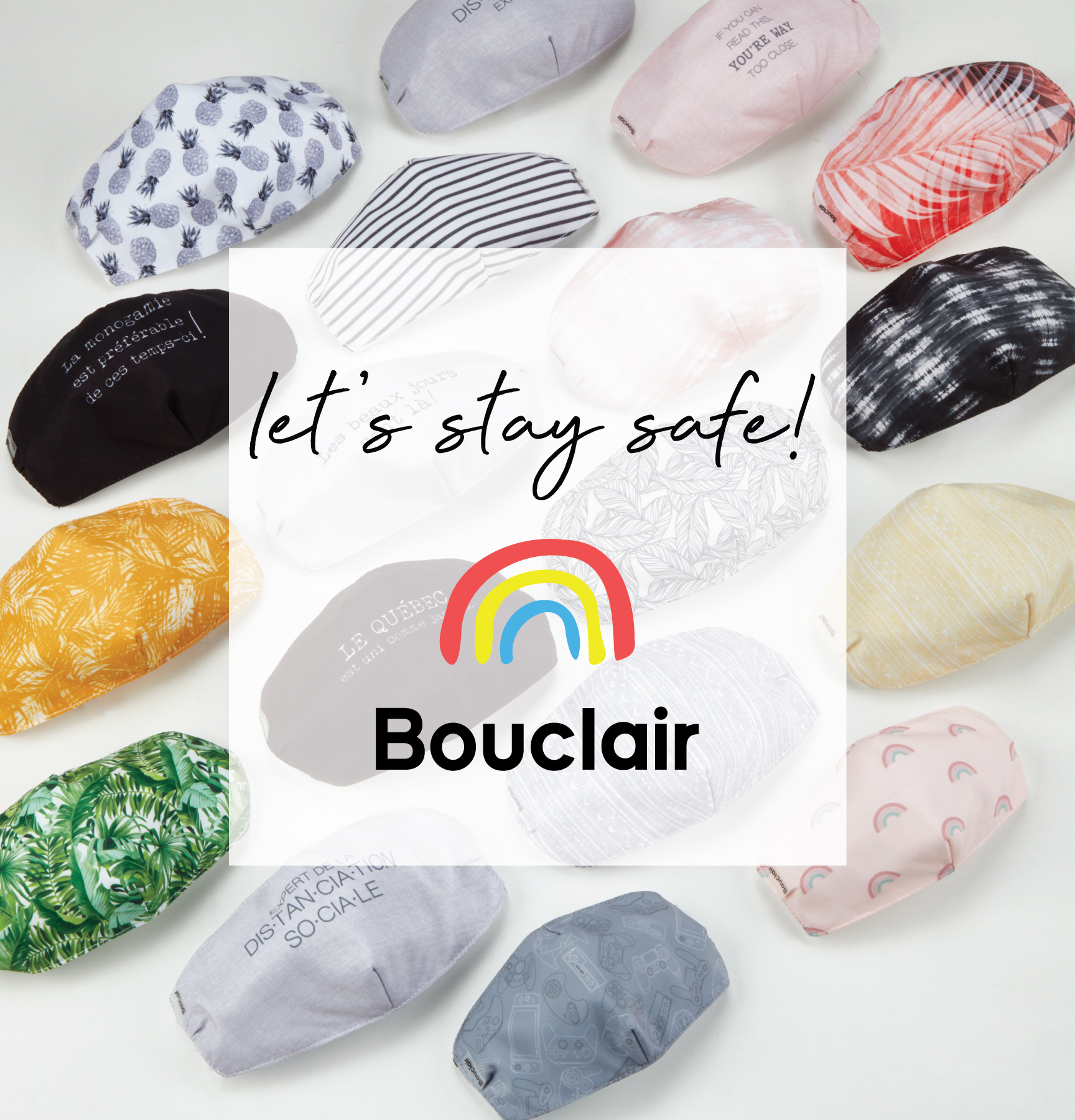 Bouclair releases collection of locally designed masks to give back to