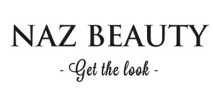 naz beauty logo white