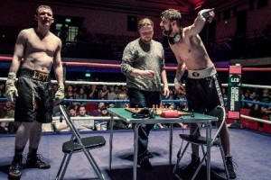Chessboxing combines the brains of chess with the brawn of boxing.