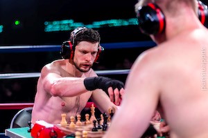 Chessboxing combines the brains of chess with the brawn of boxing.