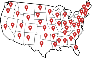 technician map coverage