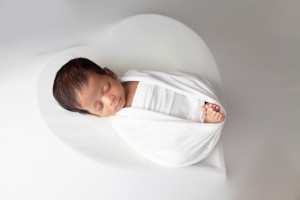 Studio newborn baby session