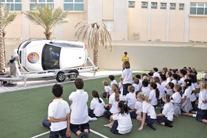 Road safety campaign in schools