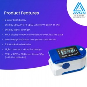 Features of Fingertip Pulse Oximeter
