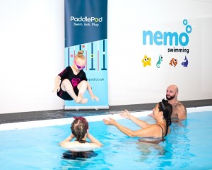 Emelia-Paige held her first #10lengthsforDarcey sponsored swim since March at PaddlePod Newcastle
