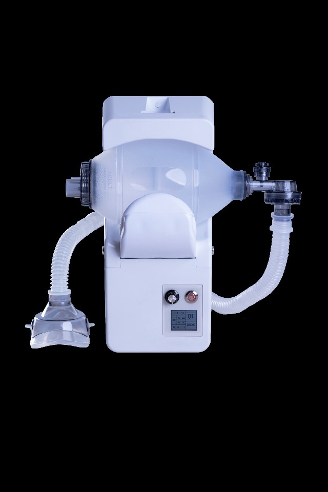 OXIVI is an automatic artificial respiration device that supplies oxygen