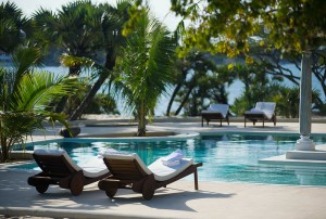 kusi villa pool detail majlis lamu