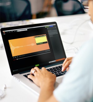 Audio proofing in MediaFerry