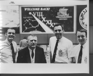 Apollo 13 Flight Directors: Glynn Lunney, Gene Kranz, Milt Windler and Gerry Griffin