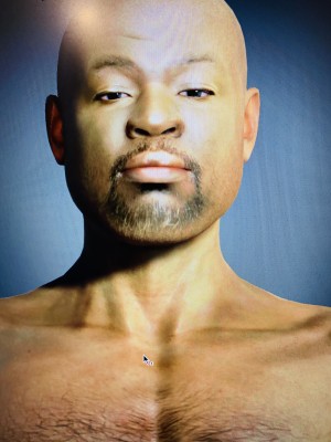 A Computer Generated Actor For The Film:  In The Re-Beginning