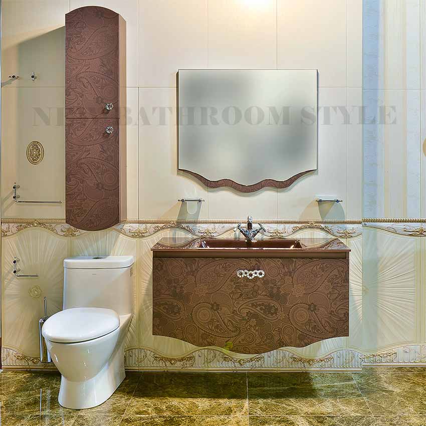 32 inch CHER Matt Brown Bathroom vanity 32 inch CHER Matt Brown Bathroom vanity