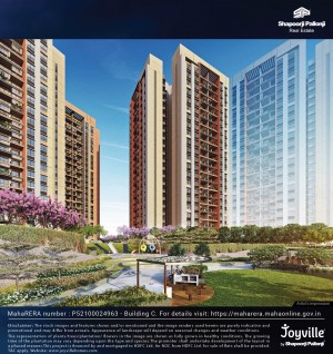 Shapoorji Pallonji Launching 2 and 3 Bhk flats at Hinjewadi Pune starting from Rs.65.5 Lac onwards