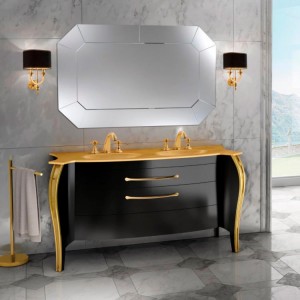 Modern bathroom vanity BELVEDERE 4 Mia Italia