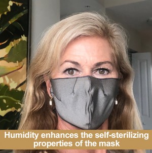 Dermagate Inc. is ready to serve the global community with its reusable self-sterilizing silver ions face masks