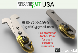 Scissorsafe shackle 
